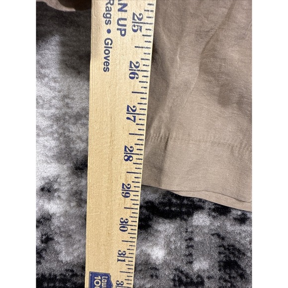 Madewell Straight Cargo Softdrape Pants Womens Small Brown Pull‎ On Drawstring - Picture 9 of 16